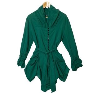 Y2K Pyramid Collection Medieval Tunic Top S Renaissance Pirate‎ Gothic Steampunk